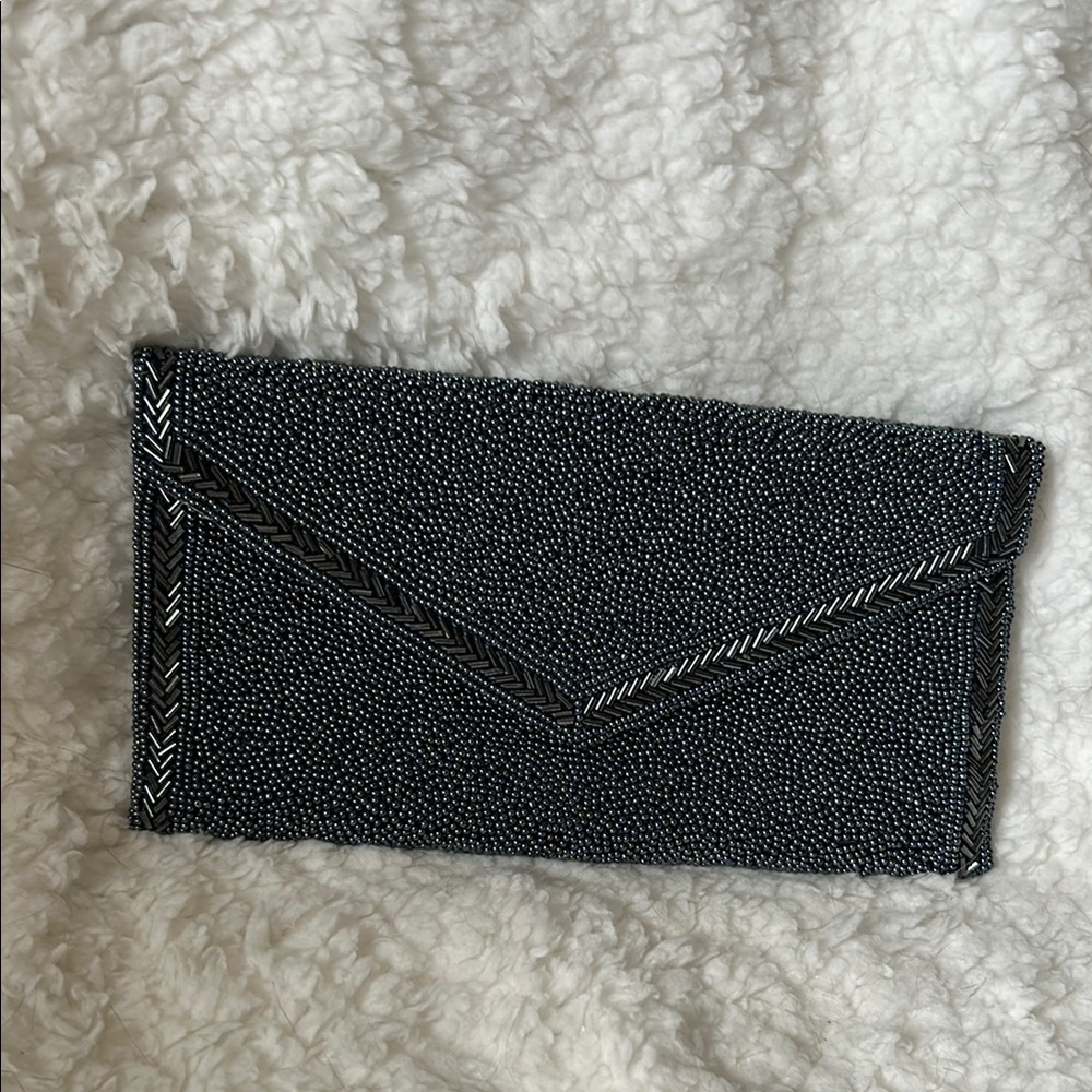 Walborg vintage grey/silver clutch